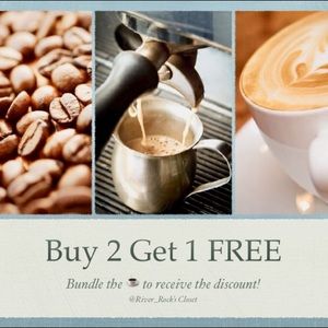 ☕️ Buy 2 Get 1 Free ☕️